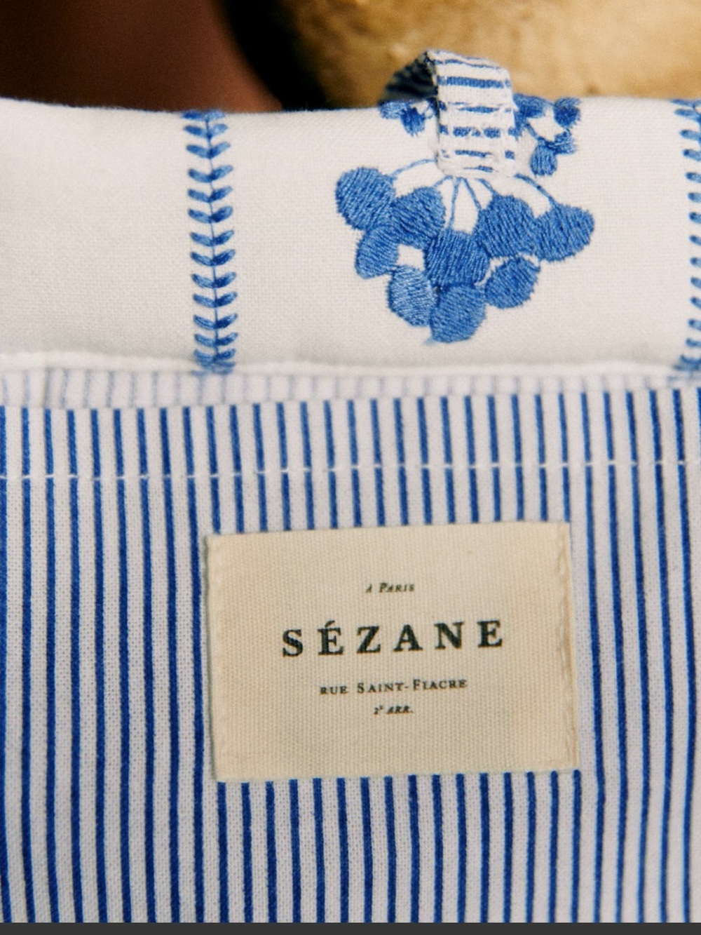 Sézane embodied tote NWT - Picture 5 of 6